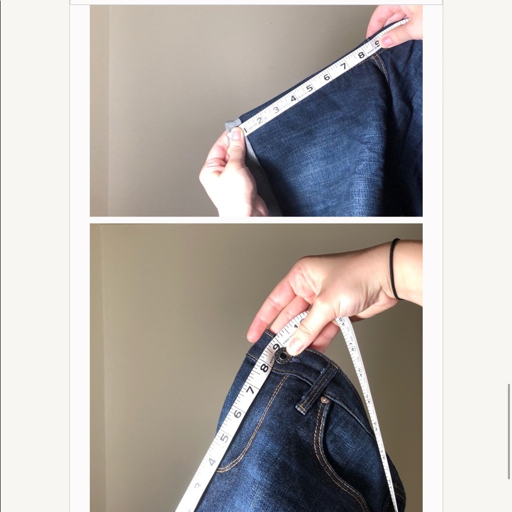 AG Brooke Bermuda Dark Denim Shorts Rolled Cuff 27 - Picture 4 of 6